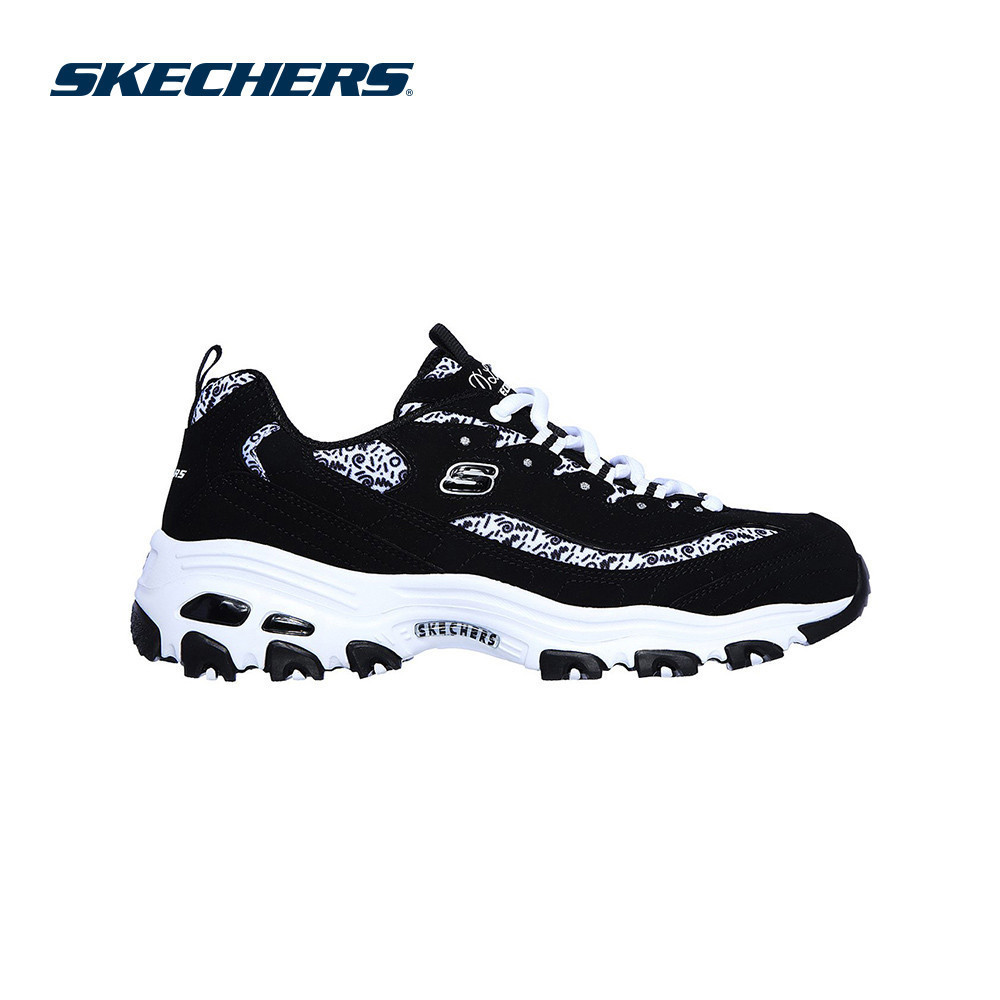 Skechers สเก็ตเชอร์ส รองเท้า ผู้หญิง Sport D'Lites 1.0 Shoes - 13169-BKW