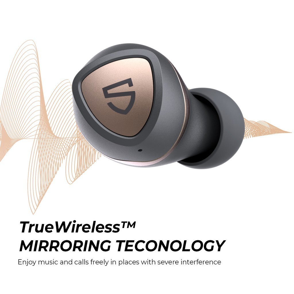 SoundPEATS Sonic Bluetooth 5.2 earphones Gaming mode Wireless Earphone Earbuds CVC 8.0 Noise Cancel