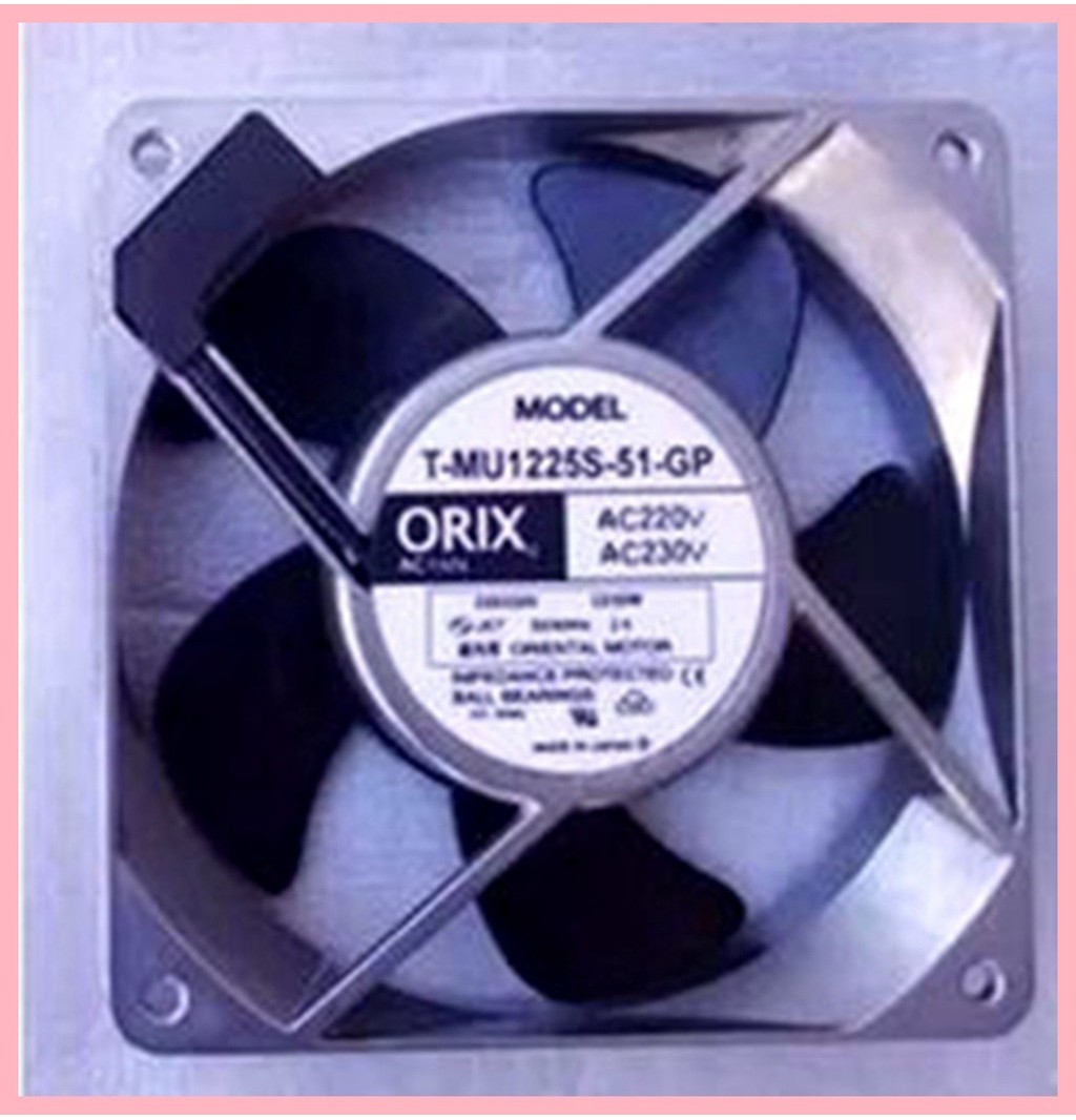 พัดลม Oriental ORIX T-MU1225S-51-GP 220V/230V 120 * 120 * 25 มม.