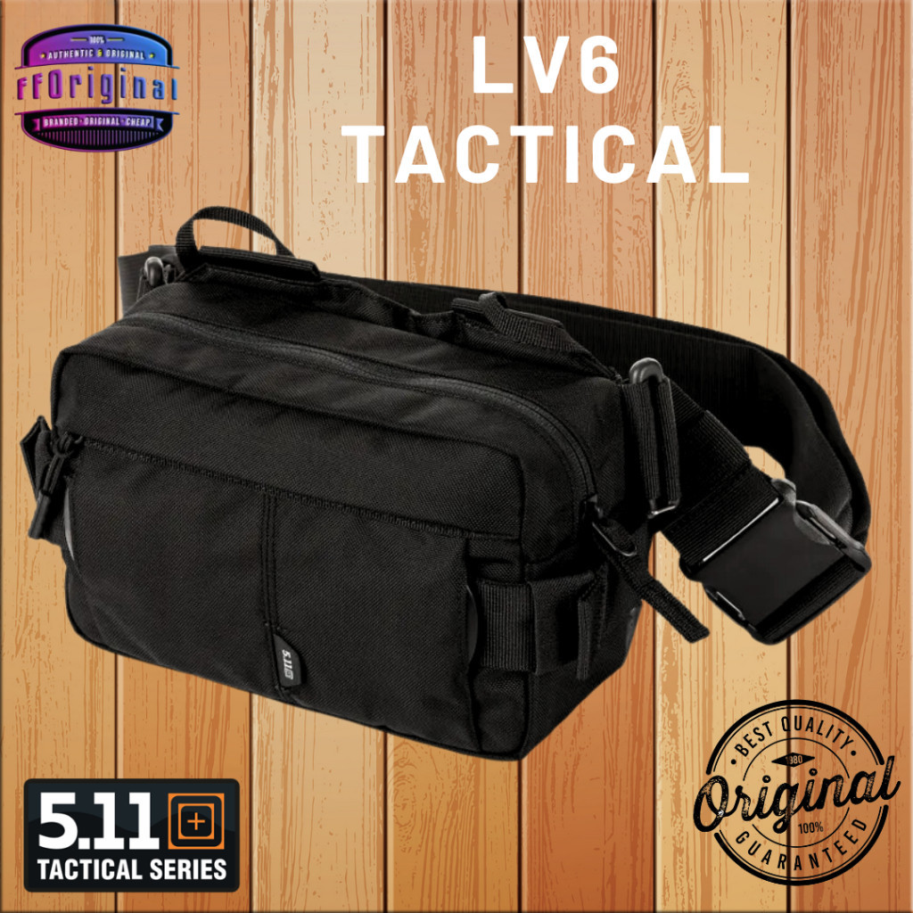 แพ ็ คเอว LV6 5.Ii Tactical BAG สําหรับชายสายรัดเอวกระเป ๋ าตาข ่ ายด ้ านหลังพร ้ อมตะขอ/loop ปิด