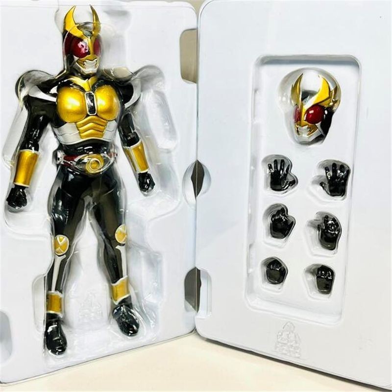 SHF super movable ko ในประเทศกระดูกแกะสลัก Kamen Rider Agito agito Earth form มือของเล่น