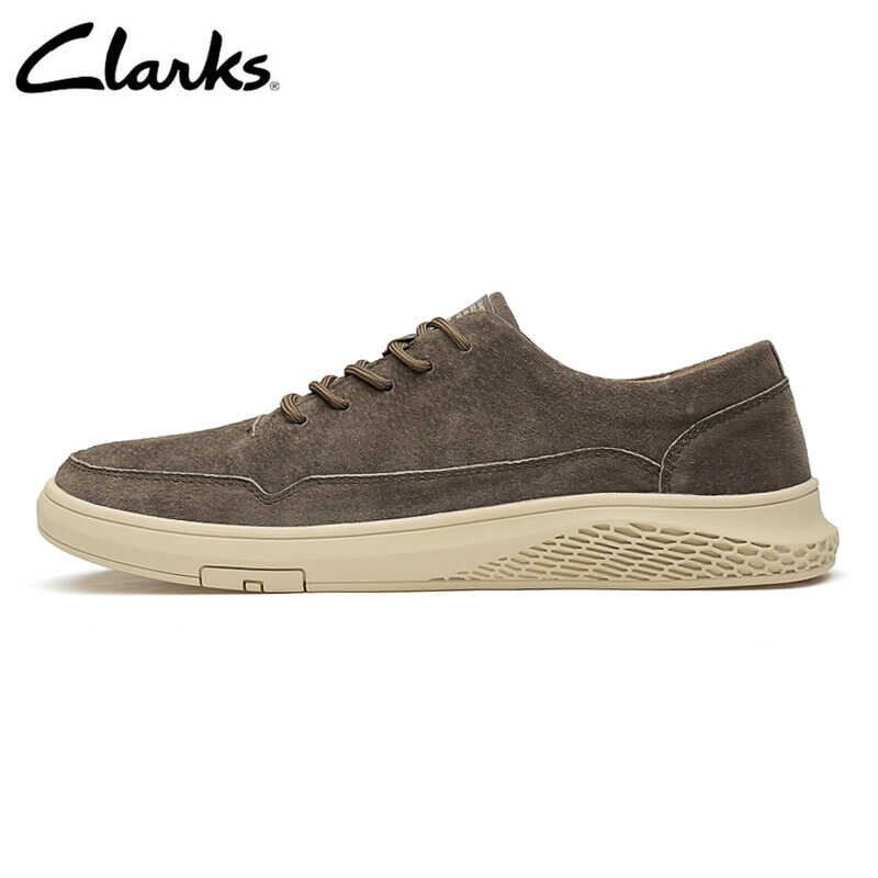 Clarks_ รองเท้าผู้ชายและผู้หญิงรองเท้าผ้าใบรองเท้าหนั