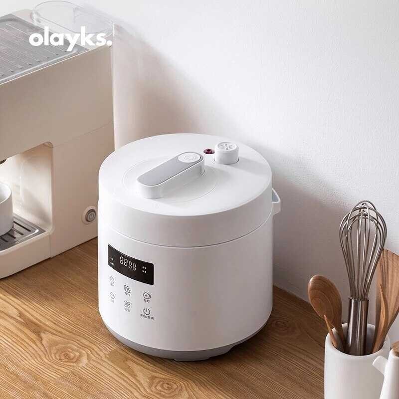 Home Xiaomi Olayksหม้อหุงข้าวไฟฟ้าอัจฉริยะ2.5Lหม้อหุงข้าวมัล