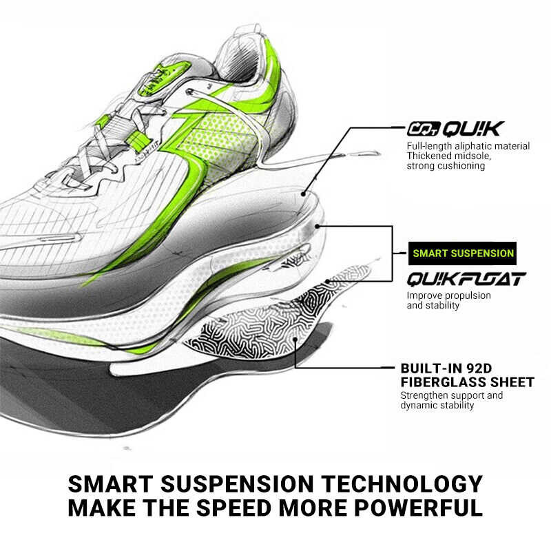 ❤ 361Degrees Spire Float รองเท้าวิ่งผู้ชายนุ่มสบายกันกระแทก6