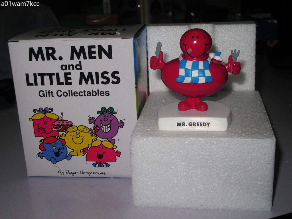 จุดสินค้า ♞Mr. Qi Miao Toys British Original Gk Figure Mr Greedy Spot