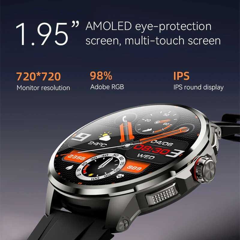 ❥ H99 Cellular 4Gรุ่นสมาร์ทนาฬิกาamoled Wifi Gpsกล้อง 3 + 32Gbบลูทูธผู้ชายผู้หญิงsmartwatchไร้ส