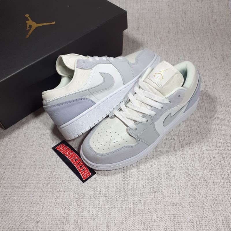 Nike Air Jordan 1 Low Paris White Sky Grey