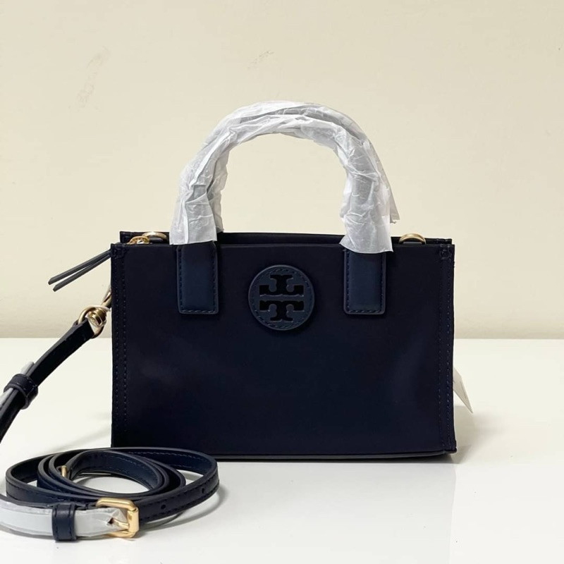 ♞,♘พร้อมส่ง TORY BURCH ELLA NYLON MINI TOTE