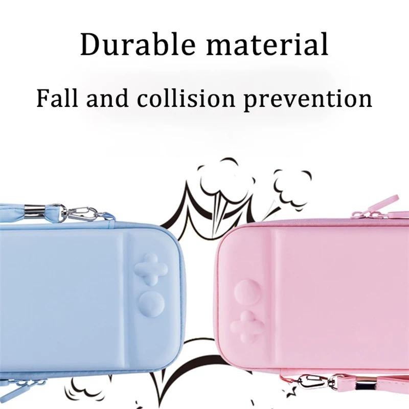 แบบพกพา Hard Shell กระเป ๋ าเดินทางเกมสําหรับ nintendo สวิทช ์ lite ป ้ องกัน Gradient กระเป ๋ าเกมคอนโซลกระเป ๋ าเก ็ บ 10 การ ์ ดเกม