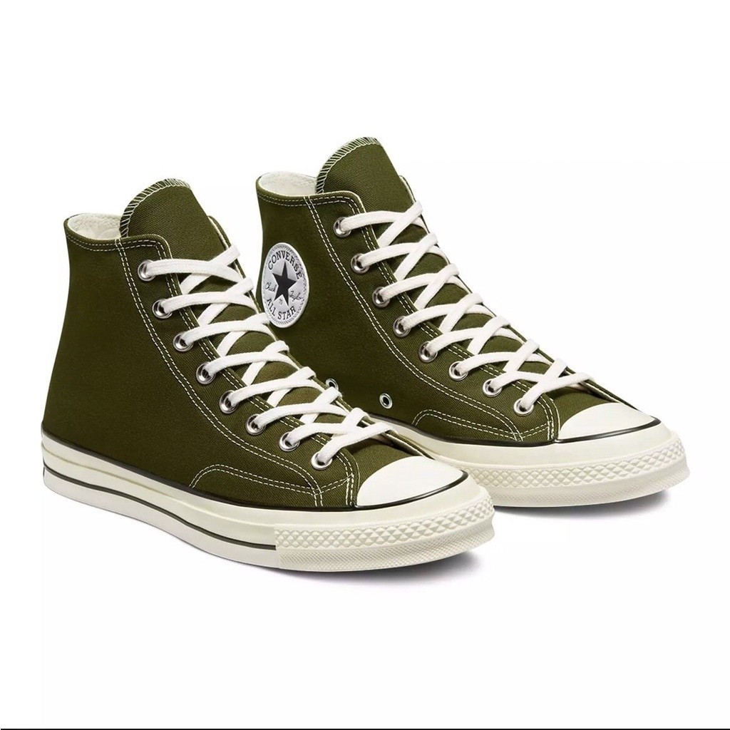 



 ♞,♘,♙รองเท้าผ้าใบหุ้มข้อ Converse All Star สีเขียวขี้ม้า