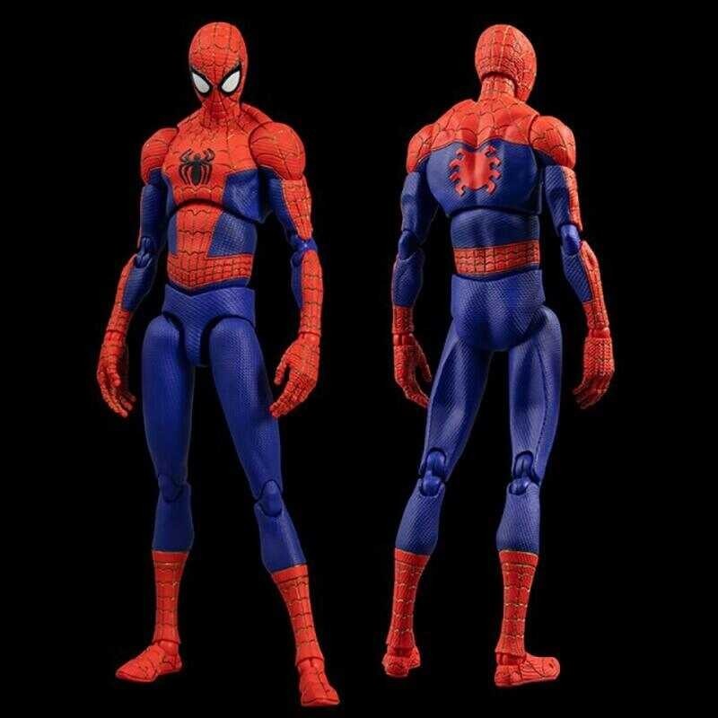 Toy Kids Store 16Cm Sentinel Sv Action Spiderman Figures Peter Parker Miles Morales Figure Anime M