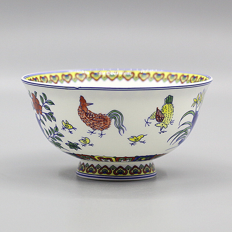 Da Ming Cheng Hua Dou Cai Chicken and Collection, Antique Porcelain, Rice Bowl, Home Decoration, Nos