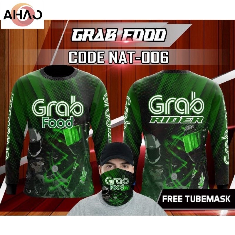 Grab 2024 เสื้อแขนยาว 3jxh sz9g