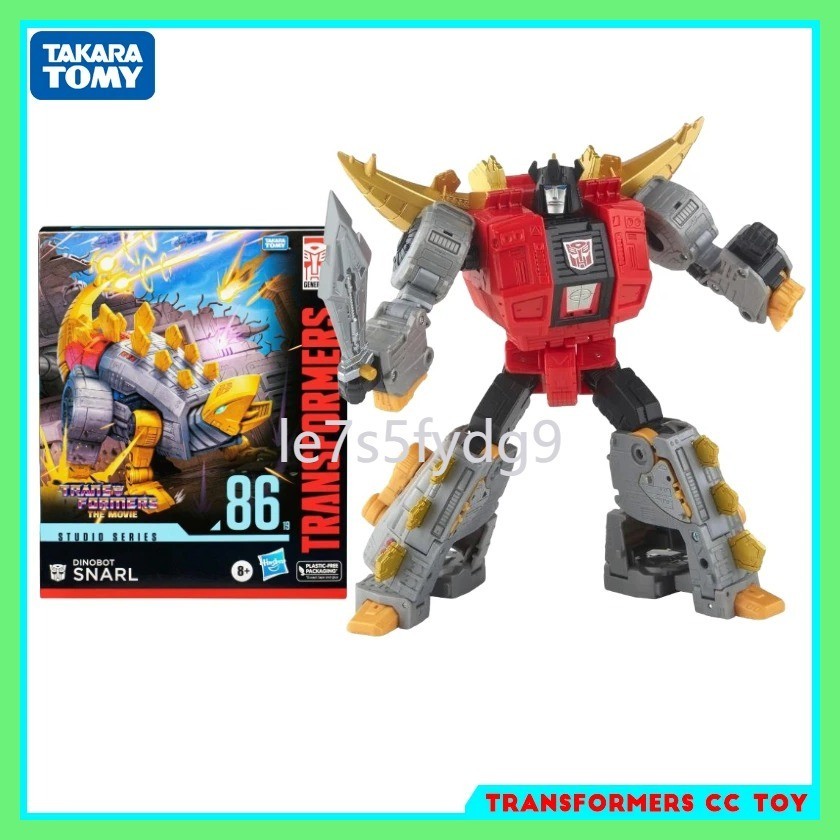 In stock Takara Tomy Transformers Toy Studio Series SS86 19 Dinobot Snarl Action Figure Robot Colle