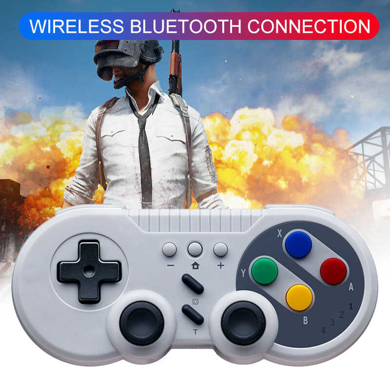 SN30 SF30 8Bitdo Pro Gamepad For Nintendo Switch Android OS Steam Windows PC Joystick Wireless Blue