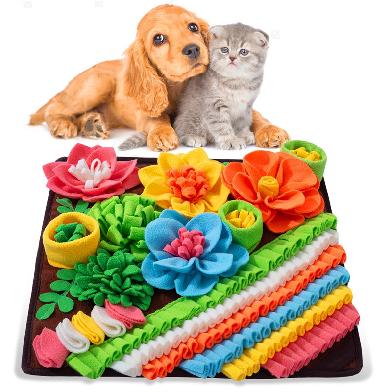 Benepaw สุนัข Snuffle Mat ให้อาหารช้าความเครียดบรรเทาสําหรับทักษะวัยการฝึกอบรมทนทานเครื่อง-ล้างทําความสะอาดได้เหมาะสําหรับสัตว์เลี้ยงแมวกระต่ายส่งเสริมการย่อยอาหารเพื่อสุขภาพลดความว