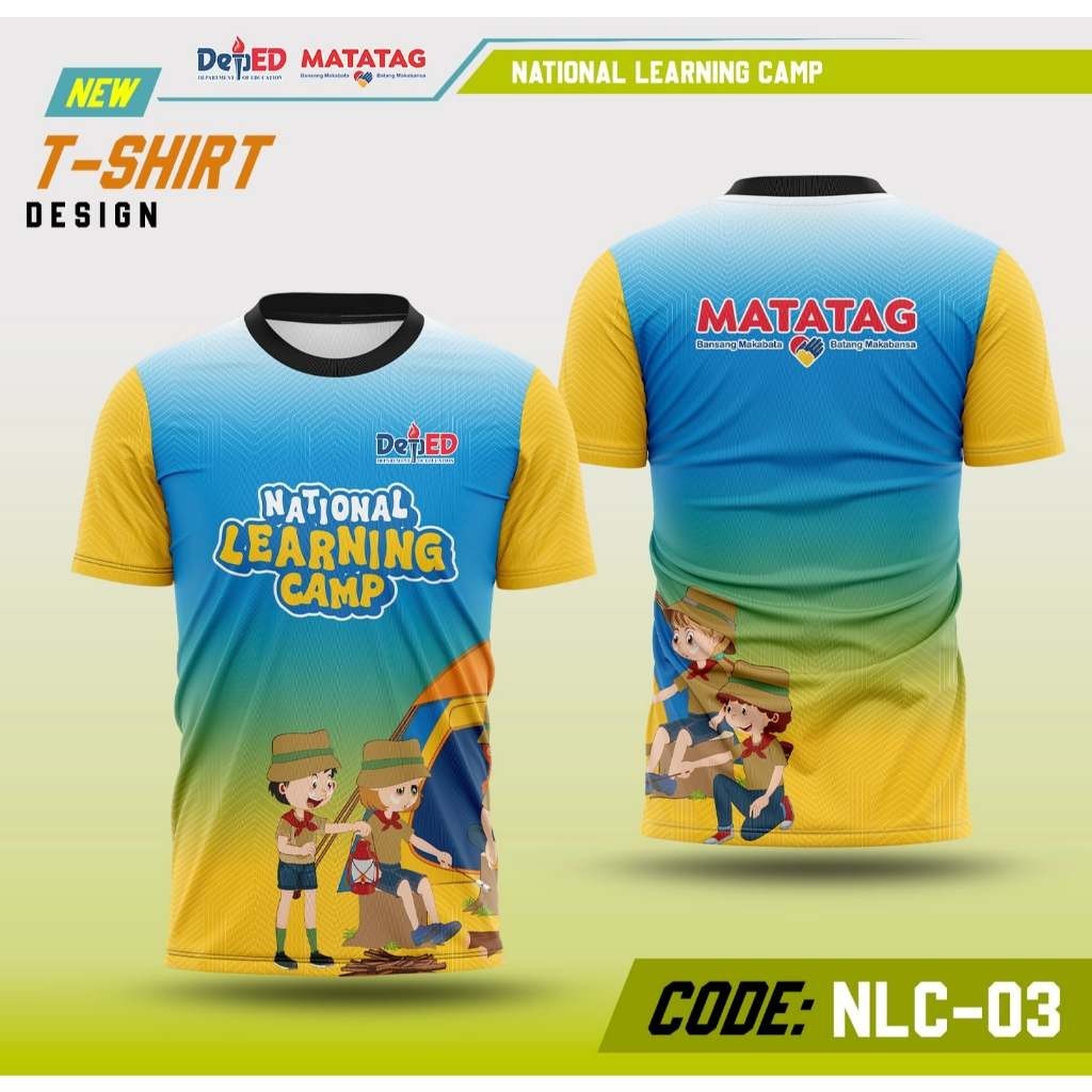 [คุณภาพสูง ] NATIONAL LEARNING CAMP FULL SUBLIMATION QW1-1477