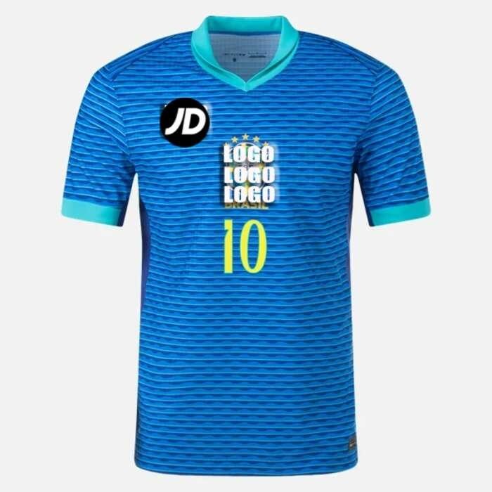 Away 2024/25 Brazil Player Version Men Football Shirt Neymar Jersey