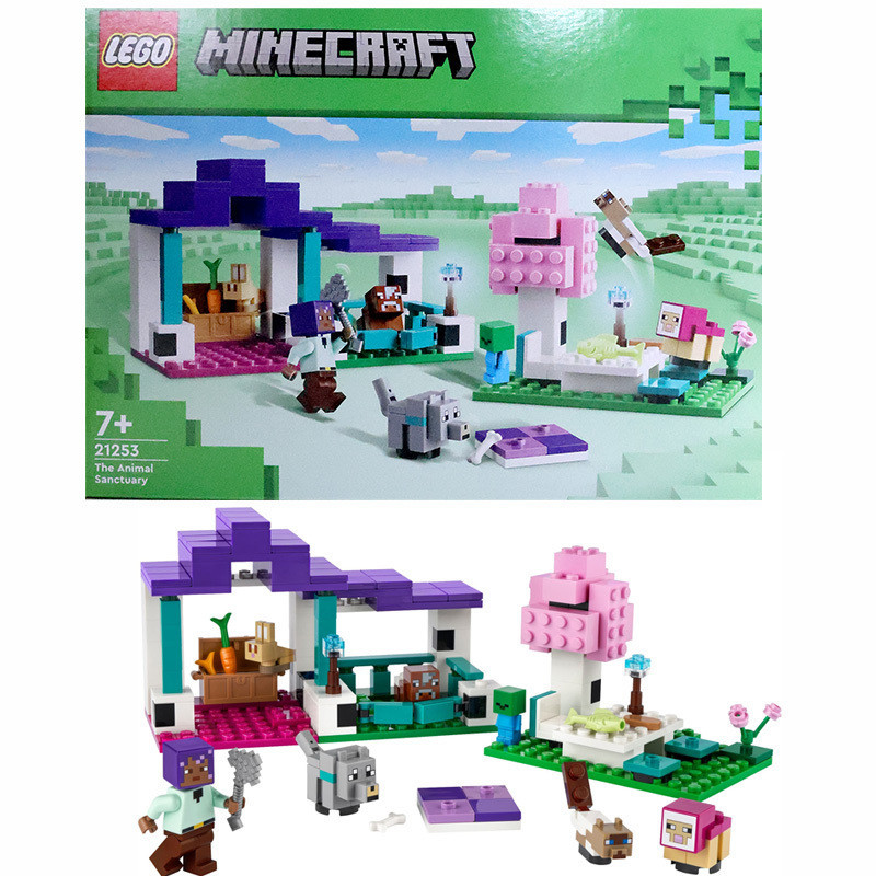 LEGO 21253 Minecraft The Animal Sanctuary Building Set