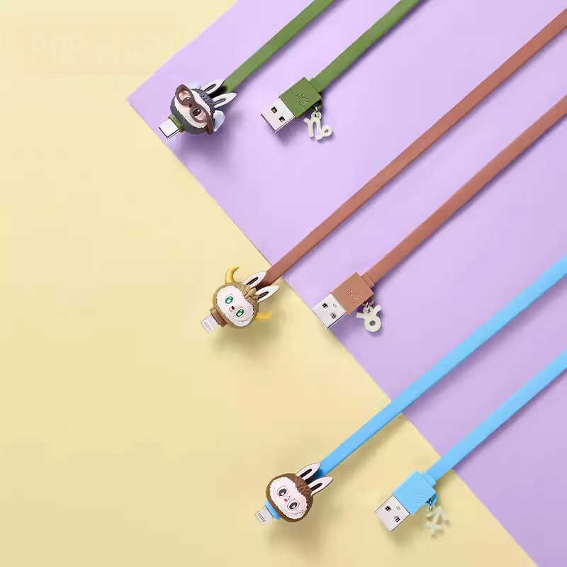 Popmart ฟองมาร์ท Labubu ดึงผ้าชุดราศีกล่องตาบอดสายข้อมูลส