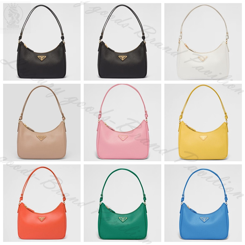 Prada, classic, หนัง Saffiano, มินิ, กระเป๋าถือ, กระเป๋าสะพายแท้