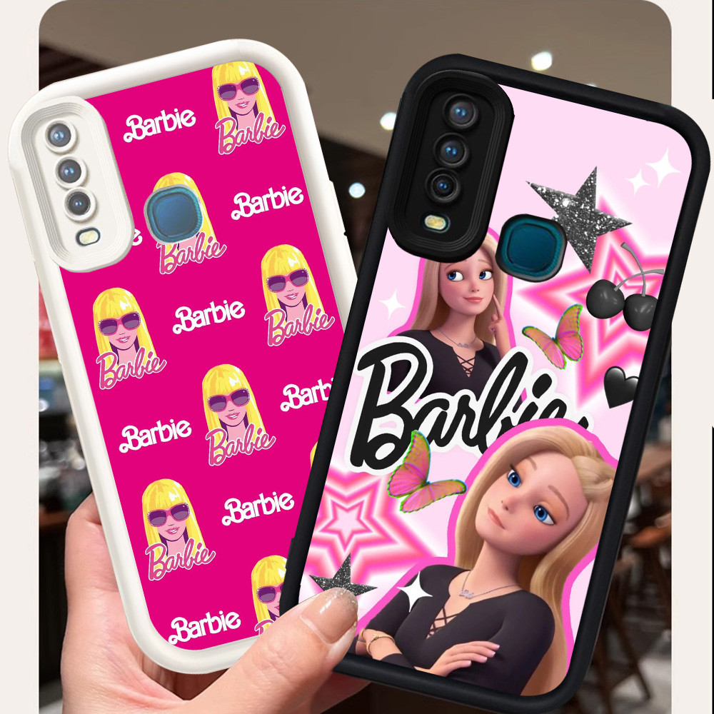สําหรับVIVO Y50 Y15 Y17 Y30 Y12 Y19 V9 Z1 Pro Y66 Y30iซิลิโคนกรณีH-68ตุ๊กตาบาร์บี้สาว