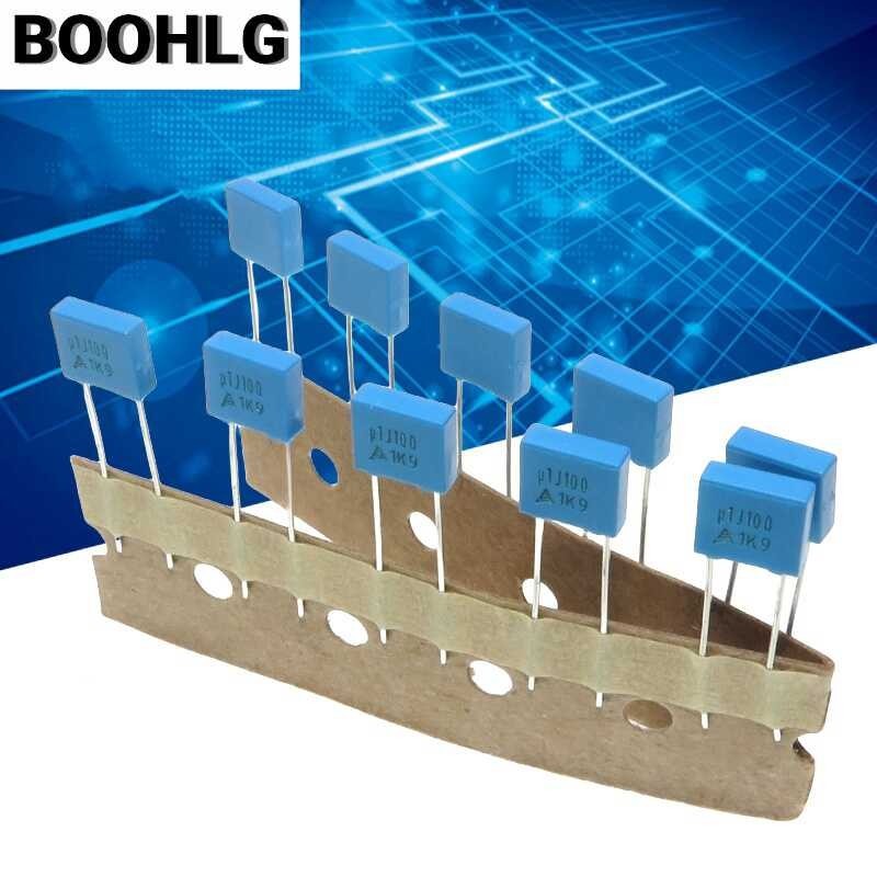 ตัวเก็บประจุแบบไม่มีขั้ว EPCOS แบบใหม่เอี่ยม10ชิ้น0.1Uf 100V 104J ของแท้