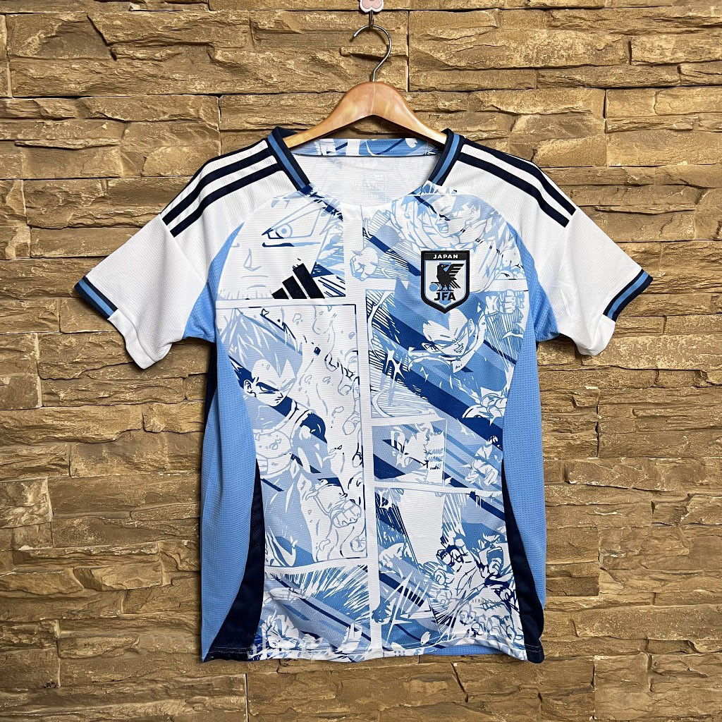 ใหม่เสื้อบอล ญี่ปุ่น สีขาว 2024/2025 ใหม่ล่าสุดเนื้อผ้า เกรดแฟนบอล AAA