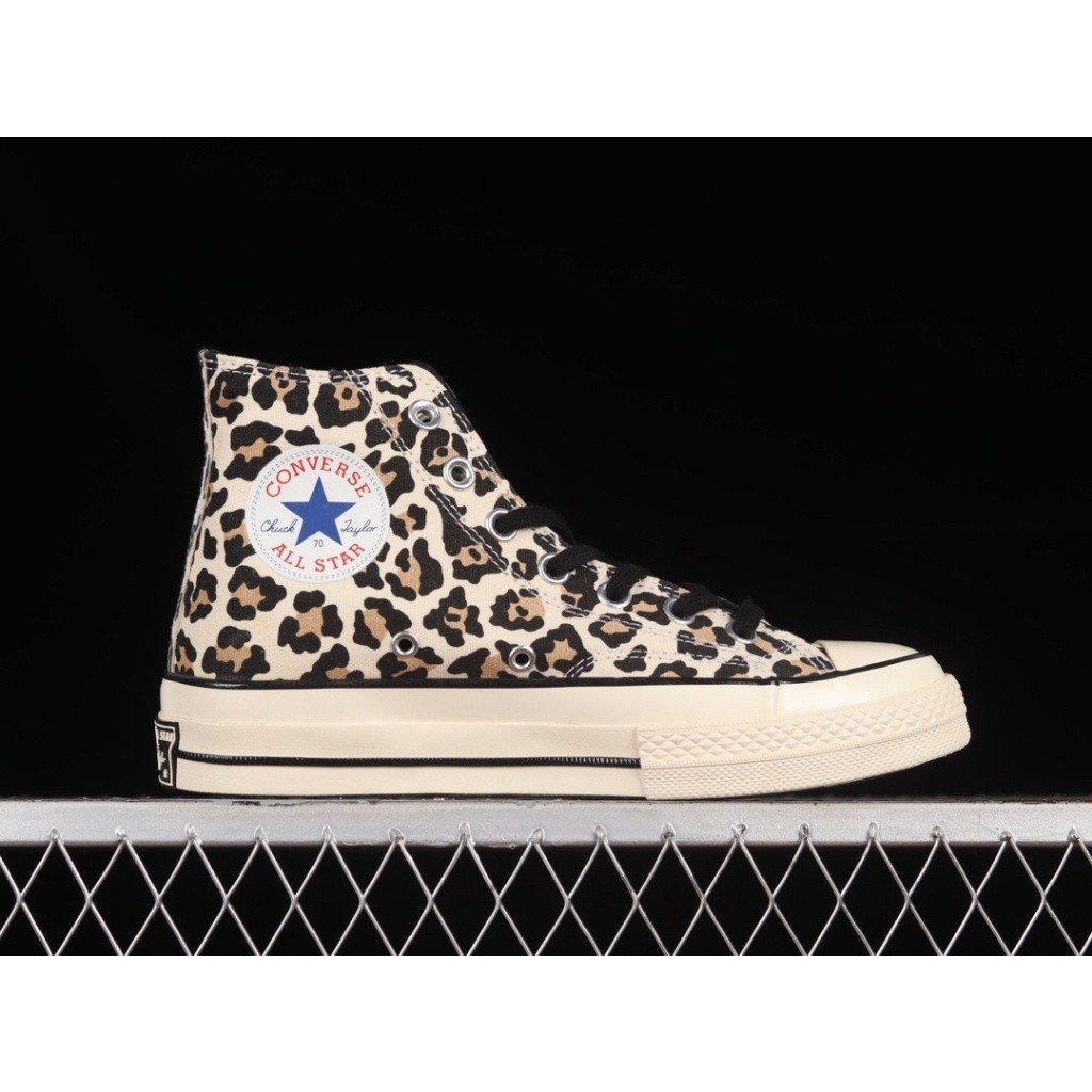 



 ♞,♘Original Converse Chuck Taylor All-Star 70 Hi Cheetah Print Casual Shoes Unisex Sneakers Fo