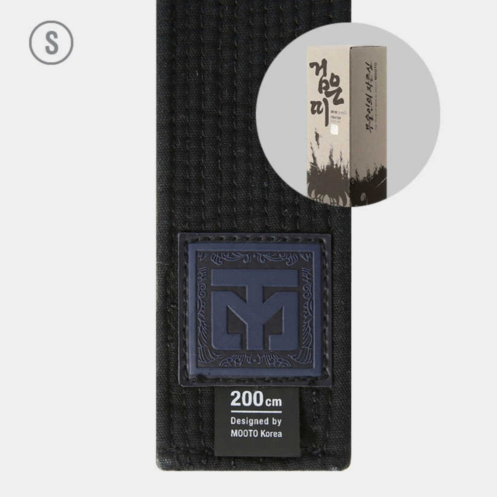 Sending from Korea / [Original MOOTO] MOOTO FIGHTER Black Belt.(1 Time Belt)
