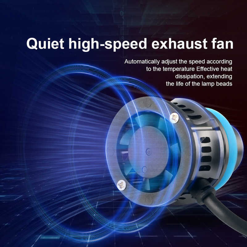 ❤ KALADA 2Pcs Car Auto Laser Fog Light H7 H11h16 9005 9006 Hb3 Hb4 Projector Lens Led Lamp Waterp