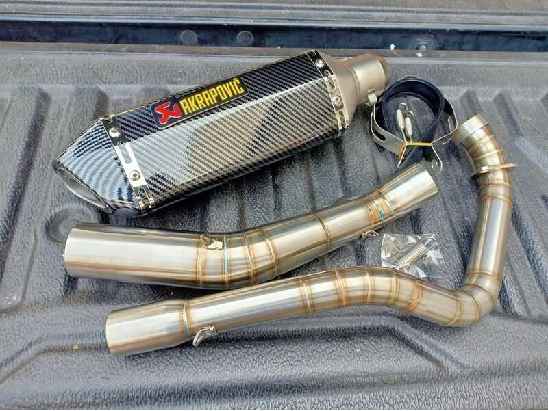 ❤ ชุดท่อexciter155 VVA (ยามาฮ่า เอ็กซ์ไซเตอร์ 155 วีวีเอ) สวม