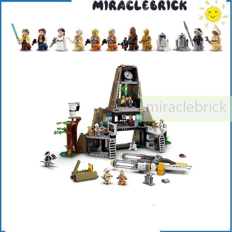 ใหม่ บล็อกตัวต่อ รูป Star War Yavin 4 Rebel Base 75365 ของเล่น ของขวัญวันเกิด สําหรับผู้ใหญ่ และเด็