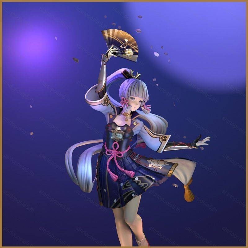 Good Genshin Impact Kamisato Ayaka Action Figure Inazuma Princess ตุ ๊ กตาของเล ่ นสําหรับเด ็ กตกแ