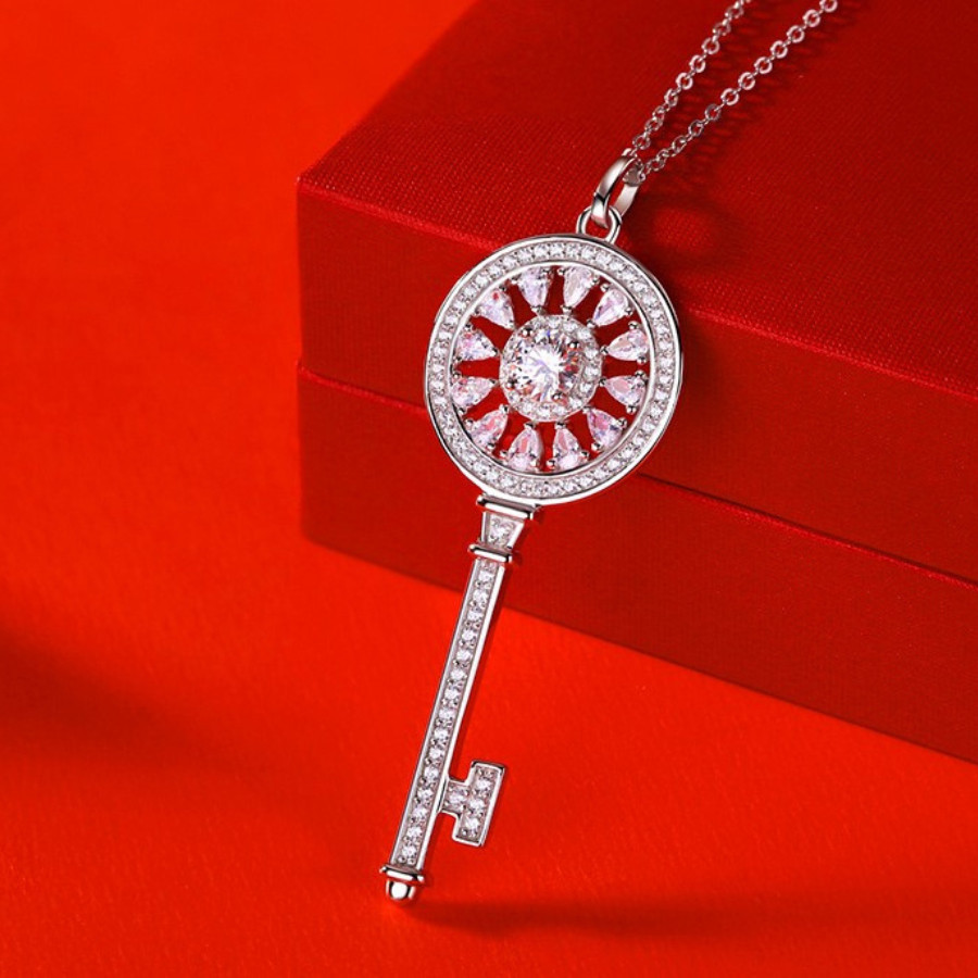 Moissanite 925 Diamond Italian Silver Chain 5li GRA CECY MS05