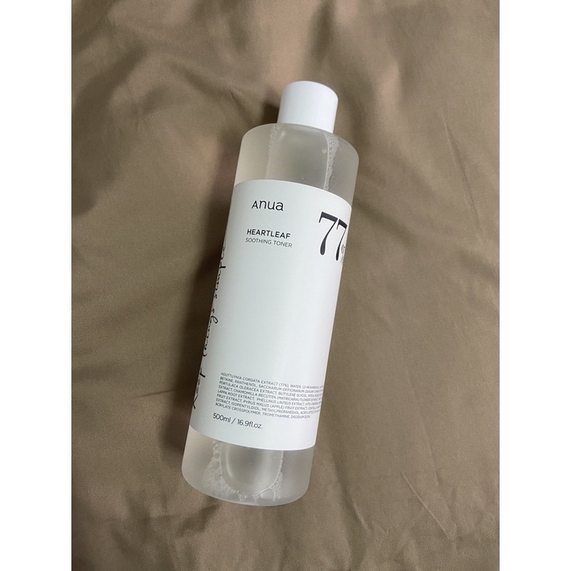 ♞,♘พร้อมส่ง| ANUA Heartleaf 77% Soothing Toner - โทนเนอร์พี่จุน 500 ml. ขวดใหญ่สุด