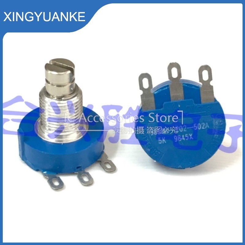 1 ชิ้น/ล็อตปิดผนึกเซรามิค Potentiometer A5K 3852A-202-502A ปรับ Potentiometer