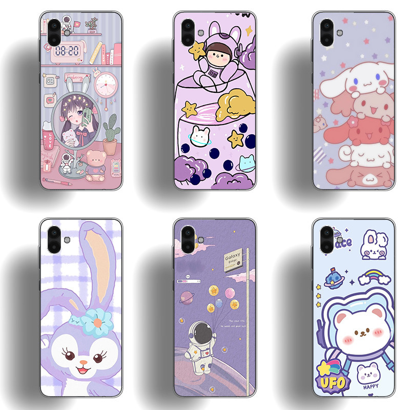 เหมาะสําหรับ Samsung Galaxy A04s A04 A04e A04core เคสโทรศัพท์ TPU นิ่มปุ่มเคลือบด้วยไฟฟ้าเปลือกป้องกันดูดซับแรงกระแทก