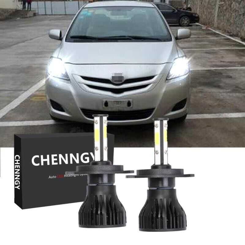 หลอดไฟหน้า Led สําหรับรถยนต์โตโยต้า Vios (Ncp93) 2007 2008 2009 2010