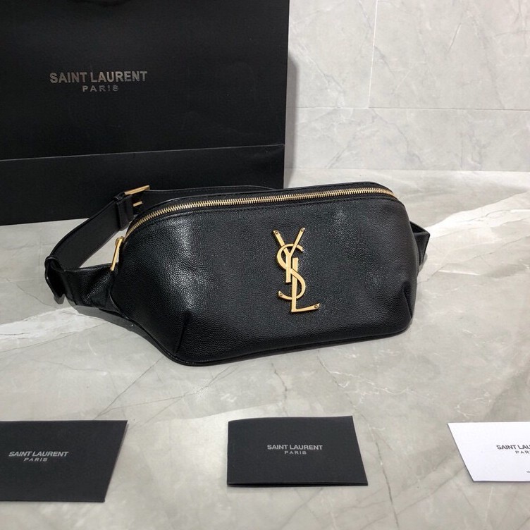 ♞Pre order ราคา5500 YSL classic bumbag กระเป๋าคาดเอวกระเป๋าคาดอก หนังแท้