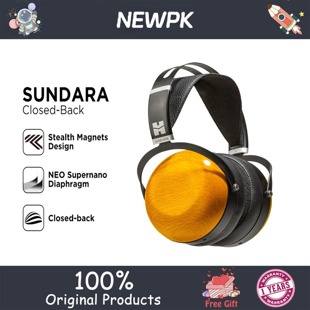 Hifiman SUNDARA หูฟังอินเอียร์ แบบมีสาย แม่เหล็ก ถอดออกได้ สําหรับบ้าน สตูดิโอ และสตูดิโอบันทึกเสีย