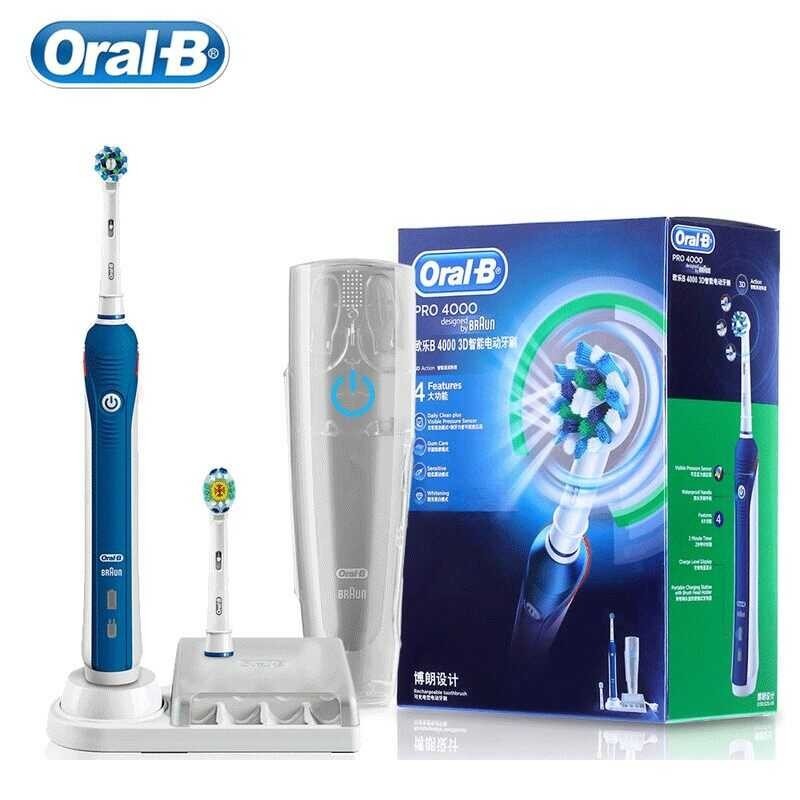 Oral Hot Sale B Electric Rechargeable Pro 600 2000 3000 4000 9000 CrossAction Precision Clean（Rech