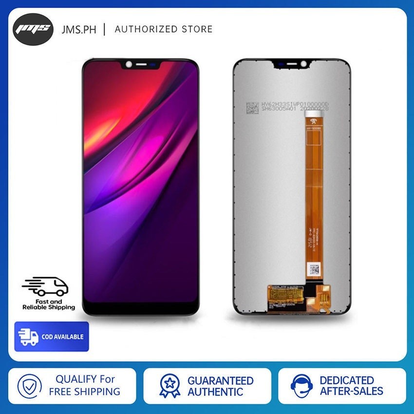 Oppo Lcd OPPO A3S A5 AX5 A12E Realme 2 C1 Lcd หน้าจอสัมผัสจอแสดงผลซ่อม Digitizer สําหรับเปลี่ยน