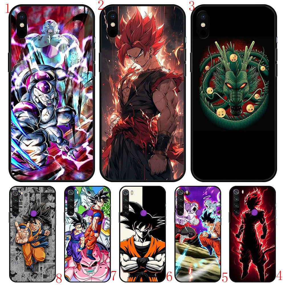 Xiaomi Mi 10T 12 x A2 6X CC9E Poco F3 F2 Pro Poco M2 M3 X2 X3 NFC 11T Pro Y24 Saiyan Dragon Ballเคสโ
