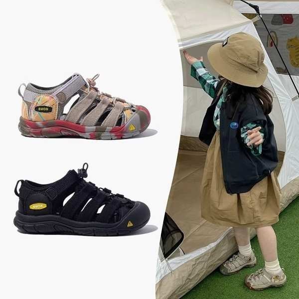 keen รองเท้าkeen รองเท้าแตะปิดหัวเด็กรองเท้าชายหาดกีฬา KEEN แบบใหม่ฤดูร้อนปี2024รองเท้าเด็กชายพื้นน