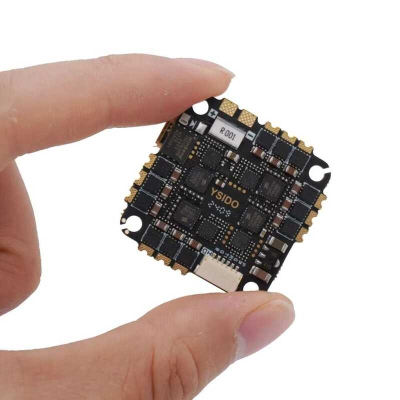 ❤️ Ysido F411 2-6S, เครื่องควบคุมการบิน AIO BMI 270 35A Blheli_S 45A ESC OSD เซ็นเซอร์ปัจจุบันส