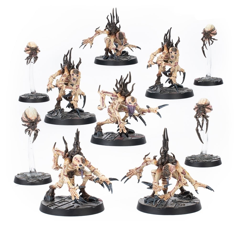 [Warhammer Model] E752 Gene Stealer Variant (6 Gene Stealers และ 4 Messengers)