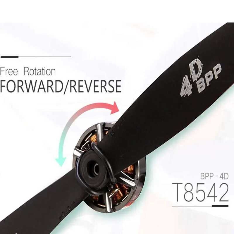 ❥ T-Motor F3p T8542 4D ใบพัดโพลีเมอร์คาร์บอนสําหรับโดรนปีกคงที่ ❥