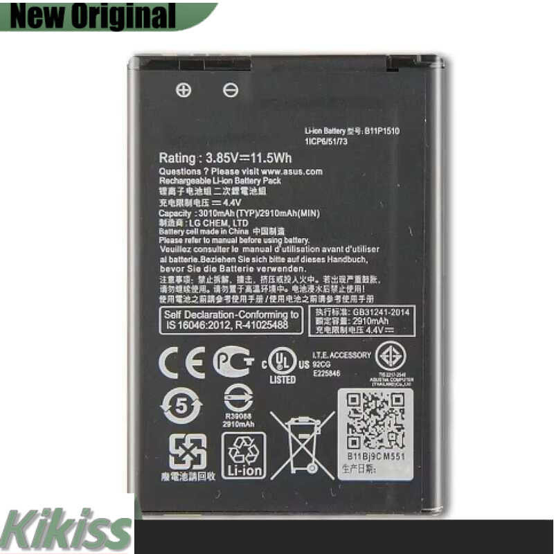 3010mAh High Capacity Battery for ASUS Zenfone Go Tv ZB551KL X013DB, Model B11P1510