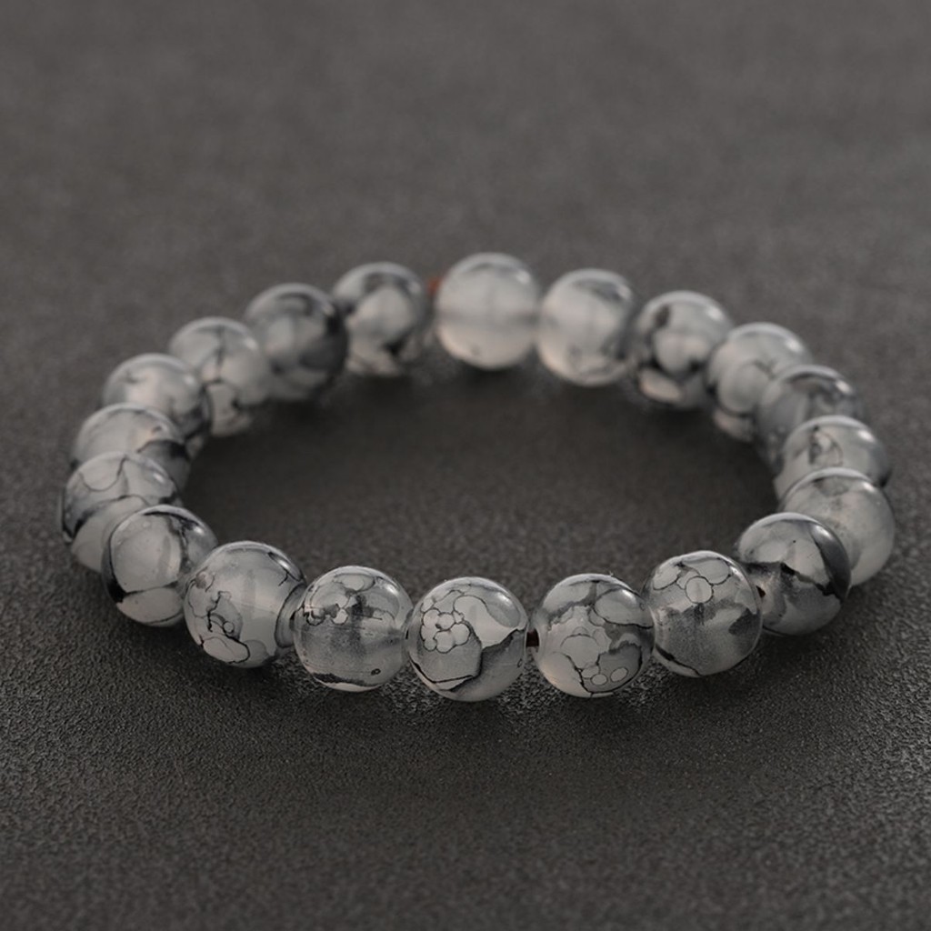 ♞Retro Men's Bracelet Fashion Popular Frosted Couple Bracelet